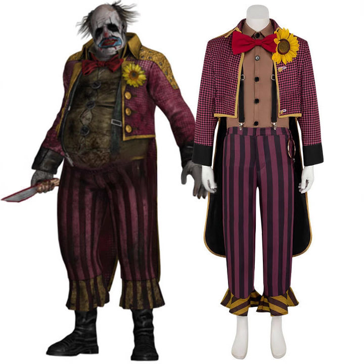 黎明杀机小丑cos服万圣节jokercosplay全套deadbydaylight游戏