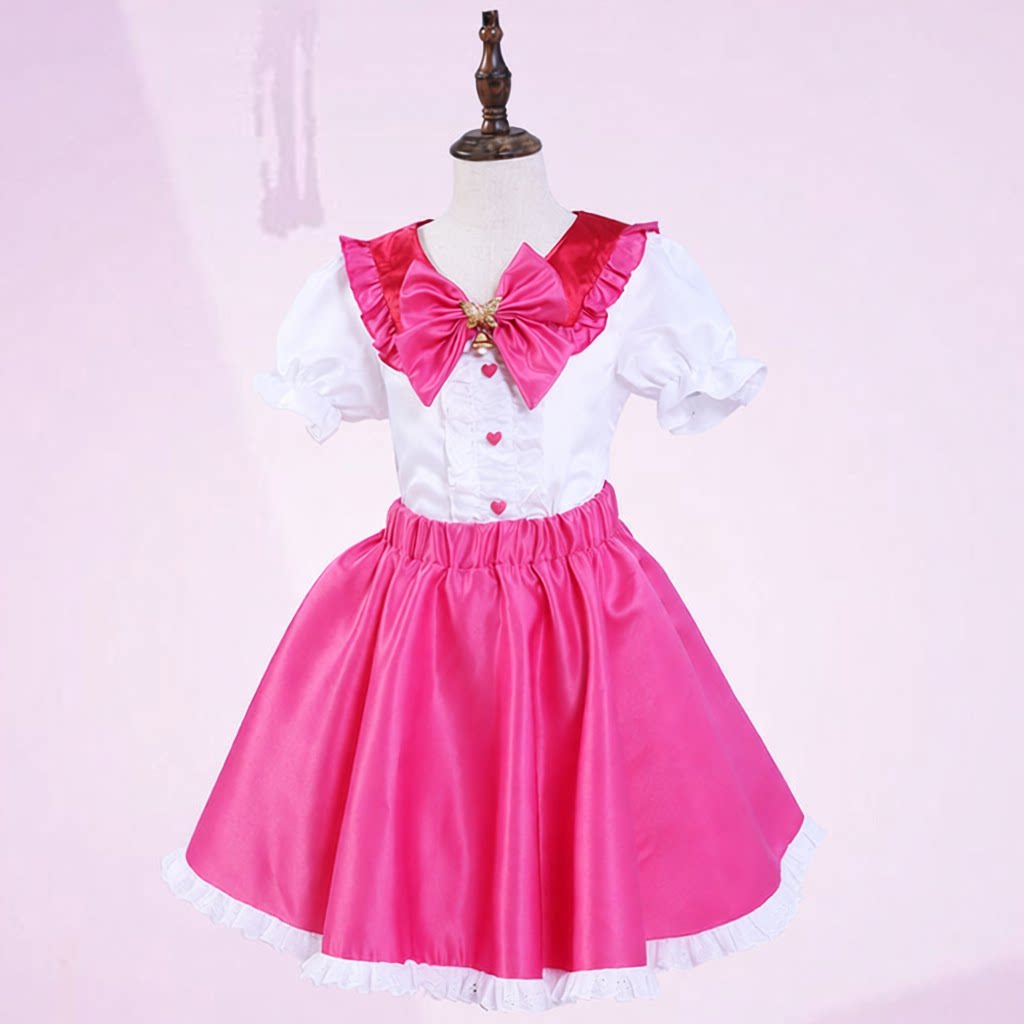 奇妙萌可系列爱心公主裙乐美日常服装儿童裙子女童连衣裙cos服