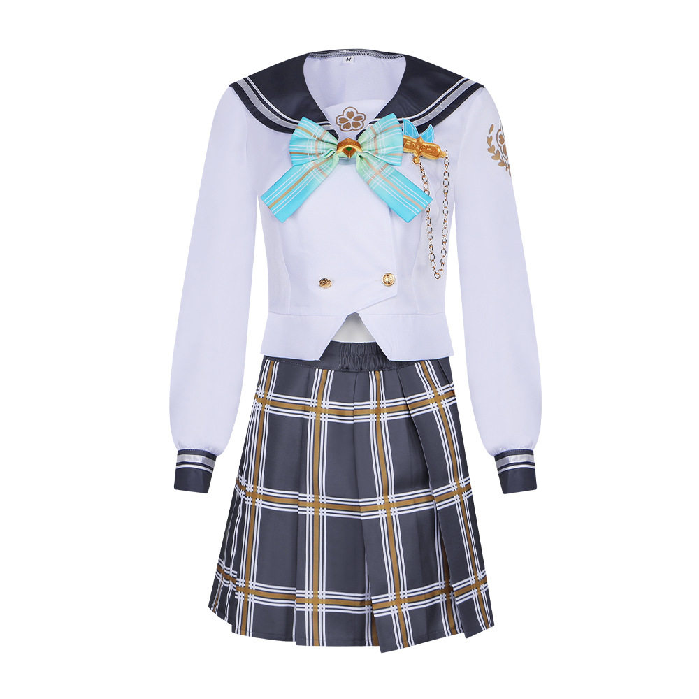 崩坏星穹铁道流萤cos服春日守信动漫游戏JK制服cosplay舞台表演服