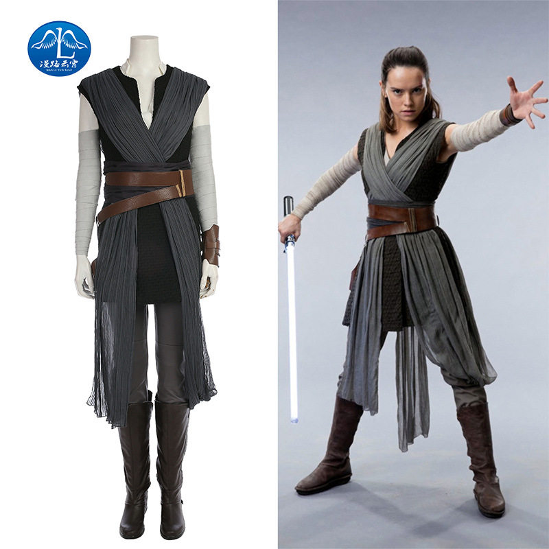 万圣节星球大战8蕾伊COS服同款全套COSPLAY服装女万圣节工厂