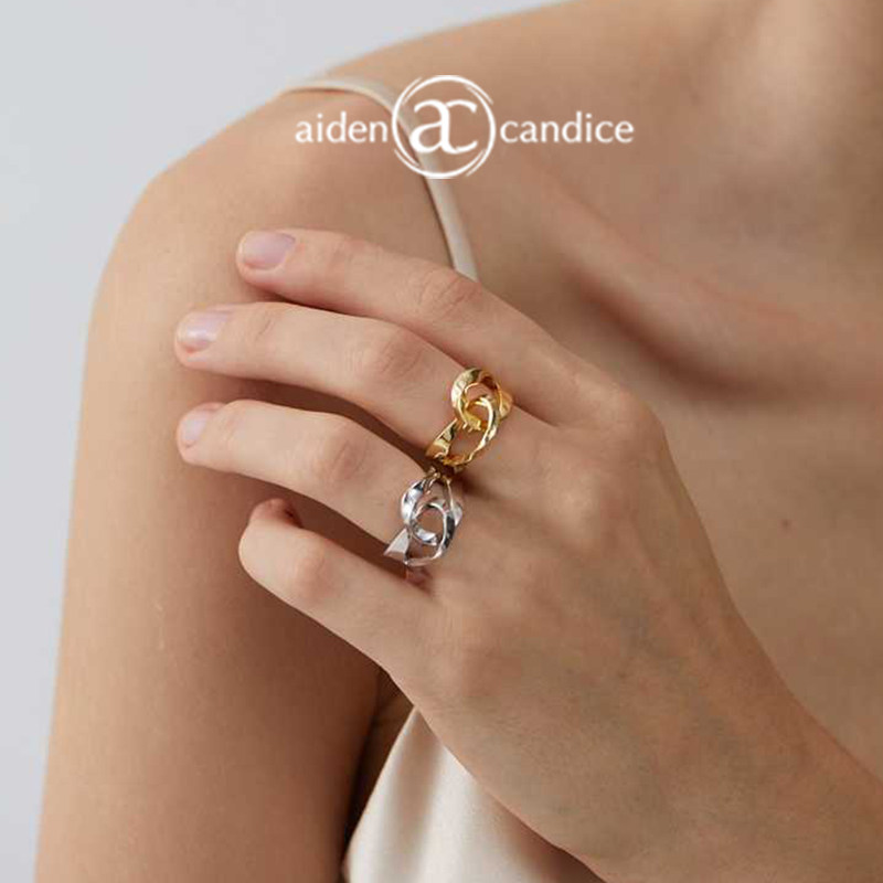 aidencandice莫比乌斯环戒指