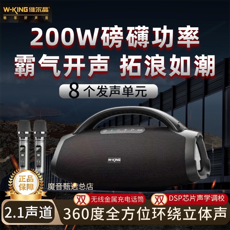 维尔晶D20无线家用户外便携手提K