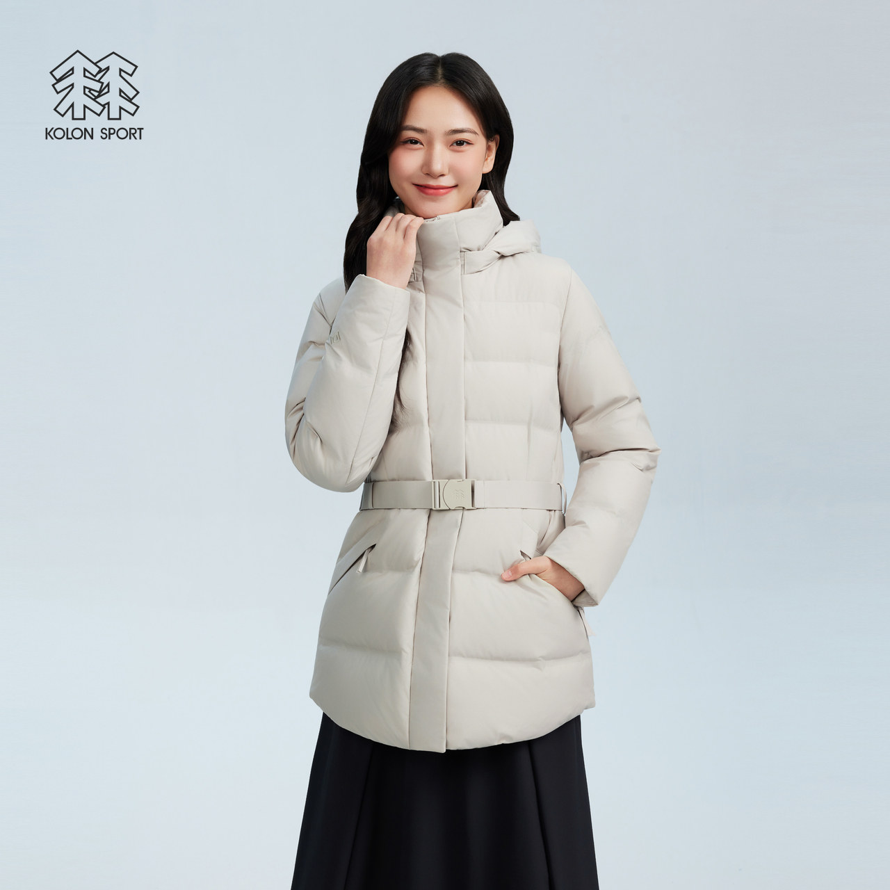 可隆CWTCH中长款羽绒服