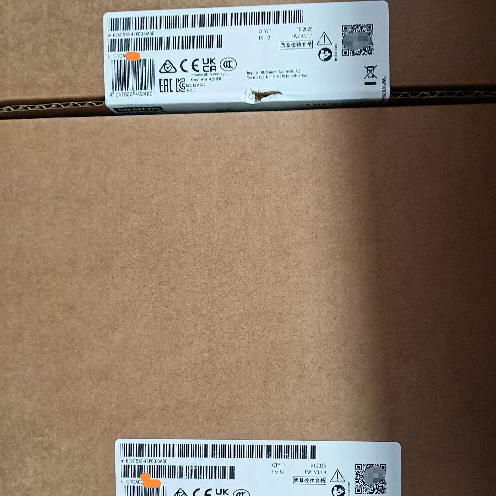 6ES7 518-4FP00-0AB0 中央处理器模组 工业控制模块议价维修
