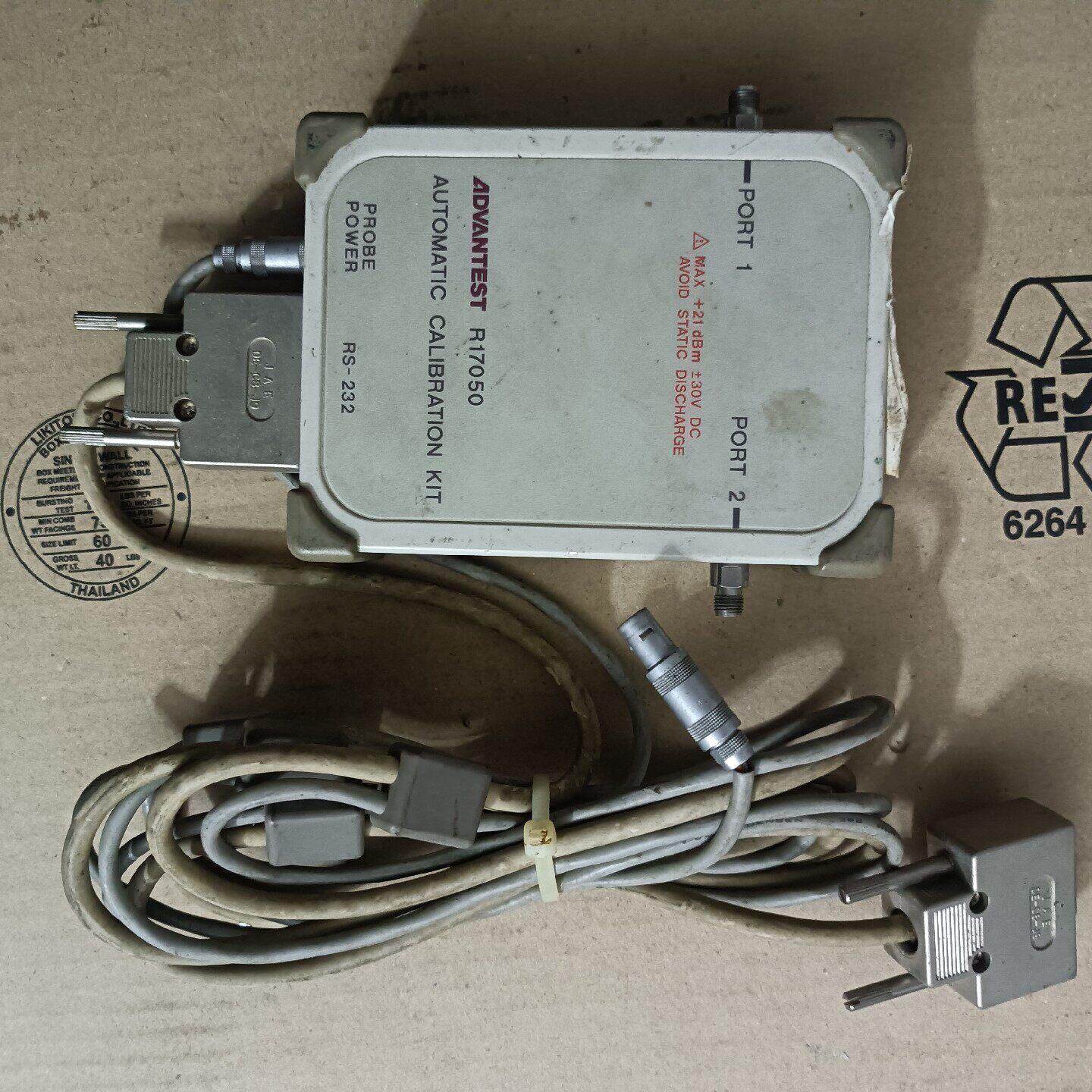 R17050 校准件 ADVANTEST爱德万自动校准测试套件议价维修