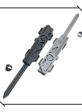 刺客双动袖剑，Cosply袖剑道具，棘轮二段式结构