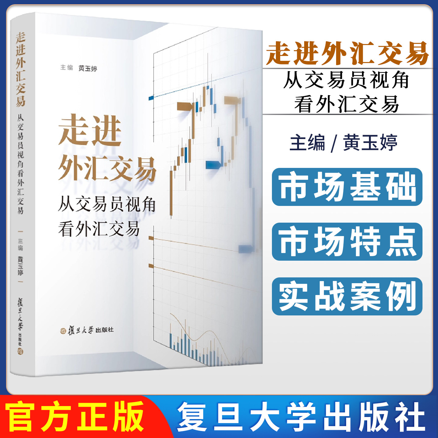 走进外汇交易 从交易员视角看外汇交易 黄玉婷 中国外汇市场研究汇率避险参考书籍9787309181524复旦大学出版社
