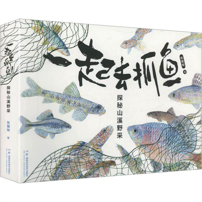 一起去抓鱼 探秘山溪野采 张国刚著 生物科学 专业科技湖南科学技术出版社9787571030360