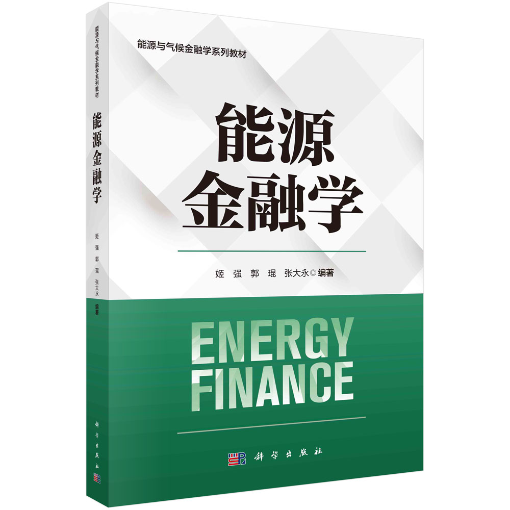 能源金融学 姬强 郭琨 张大永 能源与气候金融学系列教材石油金融天然气煤炭电力可再生能源金融剖析能源金融风险管理参考书籍9787