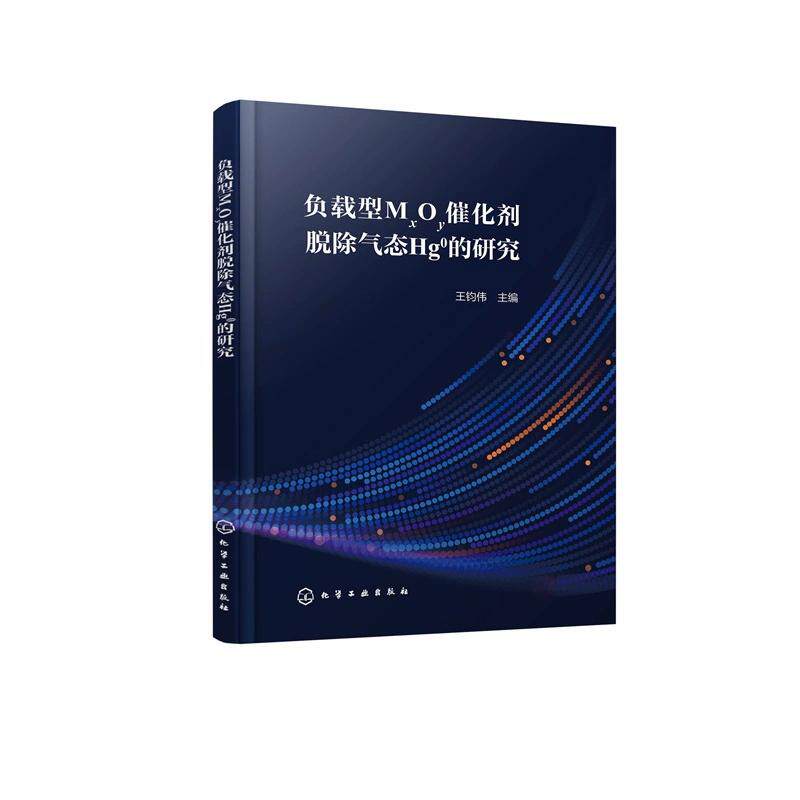 负载型MxOy催化剂脱除气态Hg0的研究 9787122485038 王钧伟主编 化学工业出版社