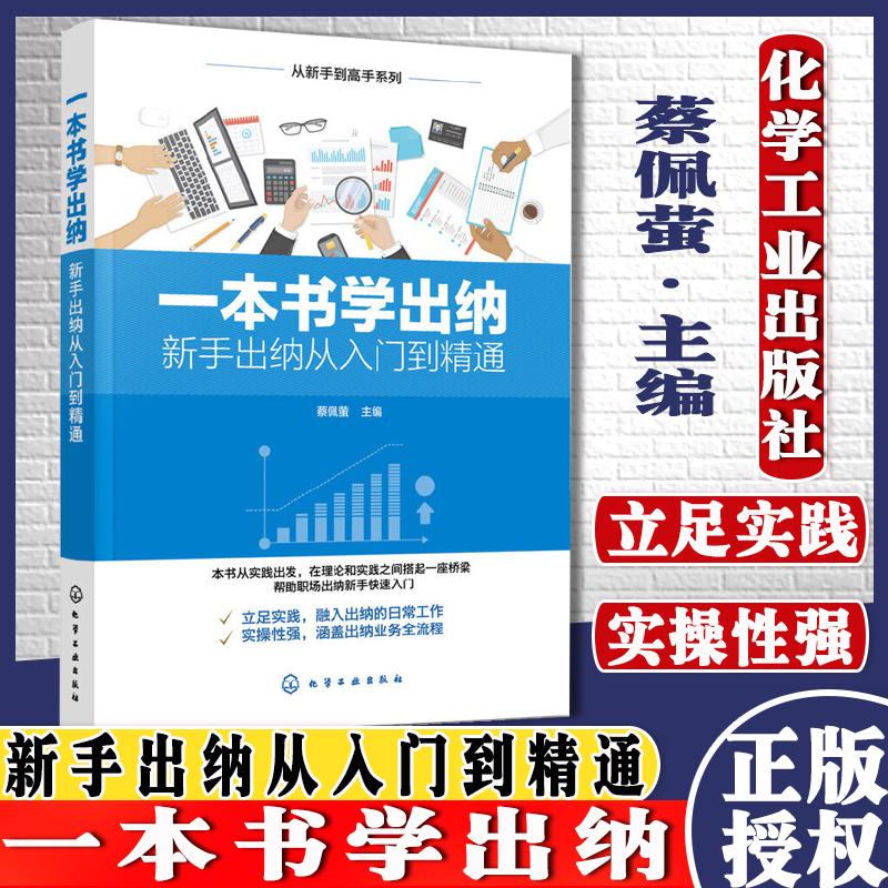 从新手到高手系列 一本书学出纳 新手出纳从入门到精通 会计实务做账实操教材企业管理出纳财务畅*书财务管理学书籍会计出纳财务