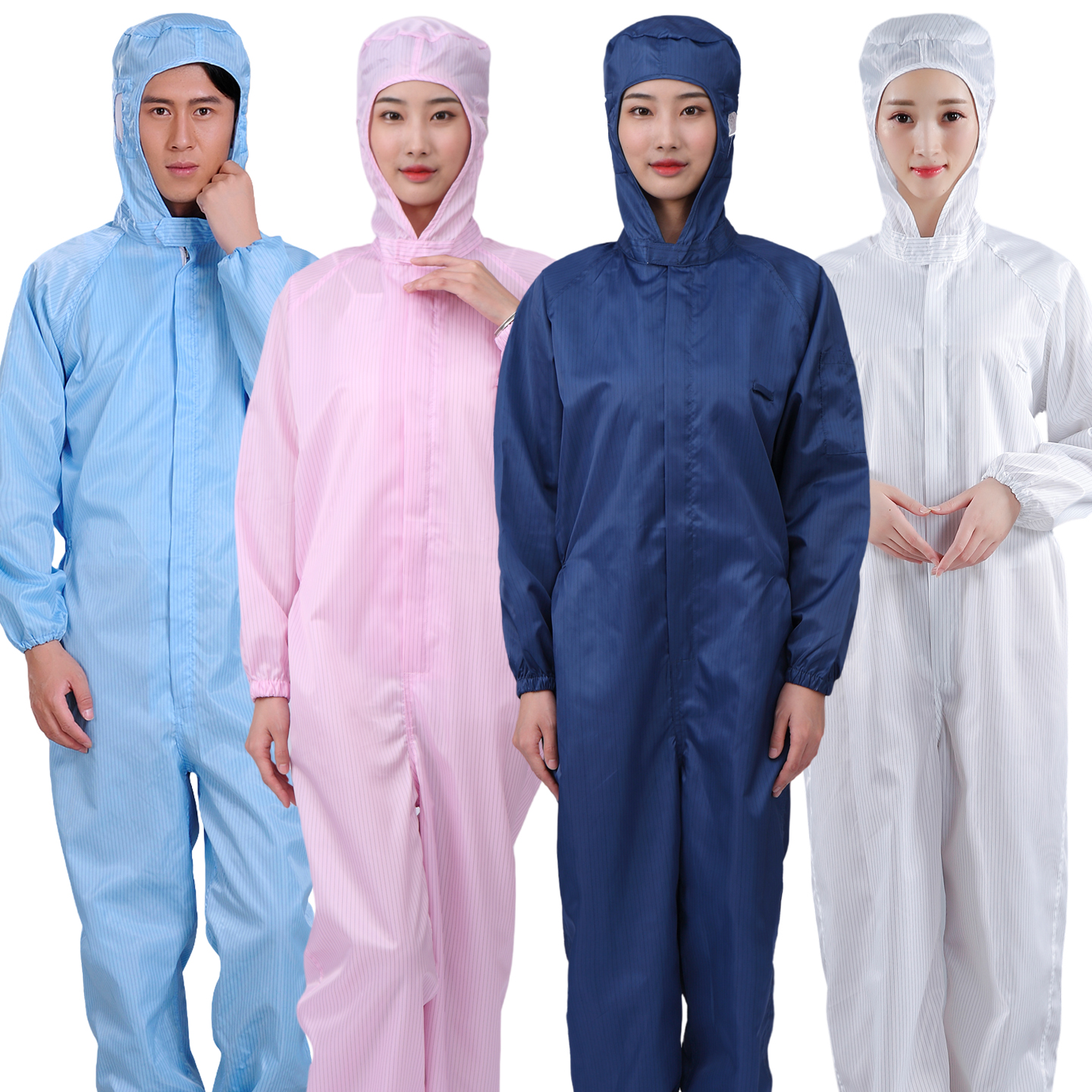 防静电防尘连体工装制服