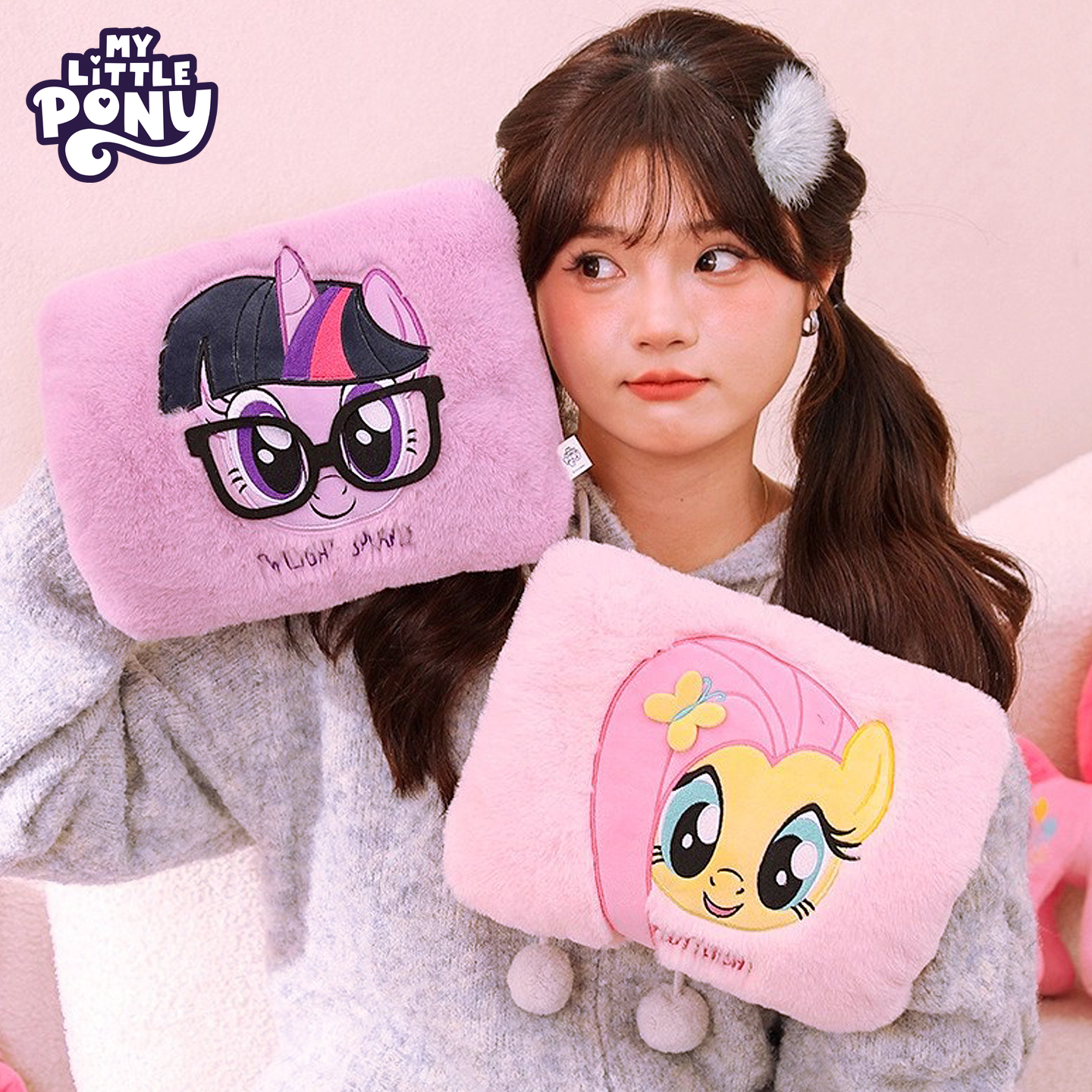 充电式卡通造型可拆洗毛绒热水袋