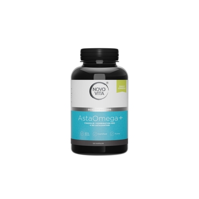 丹麦NOVOVITA诺和维他北极深海鱼油虾青素120粒/瓶