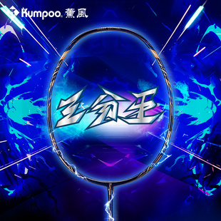 薰风羽毛球运动球拍全碳素进攻型单拍新手进阶网红推荐熏风三分王