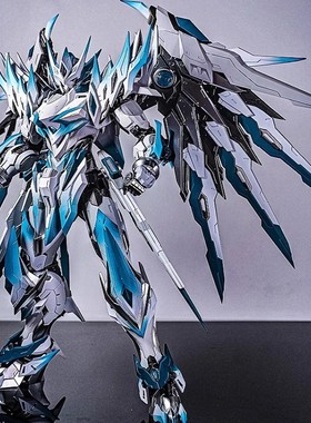 敖丙吕布曹仁白起曹仁金属模型HG高达机甲拼装手办模型盲盒随机发