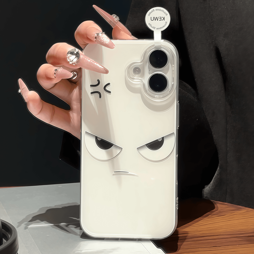 生气凶凶表情适用苹果16手机壳