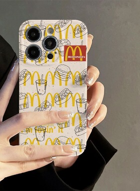 潮牌M字适用红米note13pro手机壳k60软壳菲林红米note12Turbo/11卡通k50/k40s小米13/12pro情侣civi3/10s新款