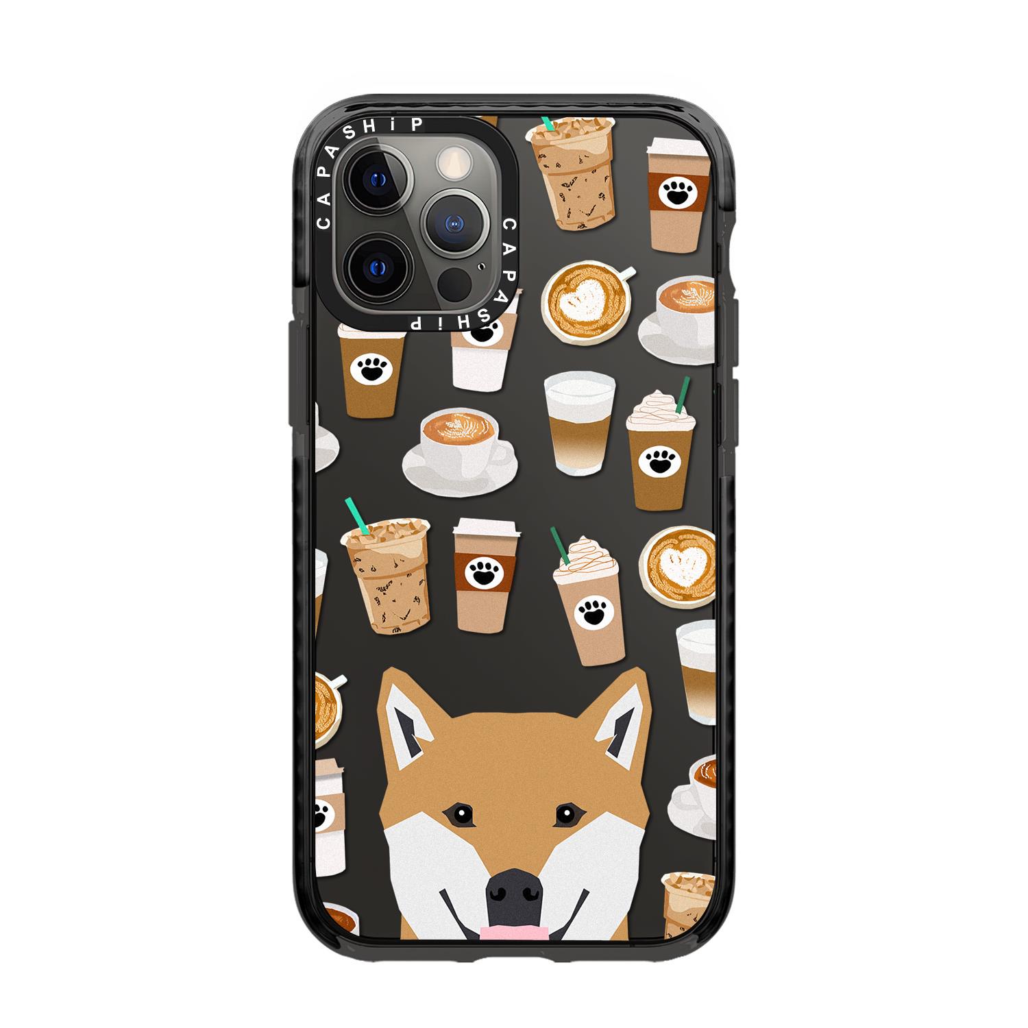 CASE适用苹果15iPhone14plus16TPU13promax17可爱咖啡狗狗创意手机壳12防摔11新款高级感tif保护套