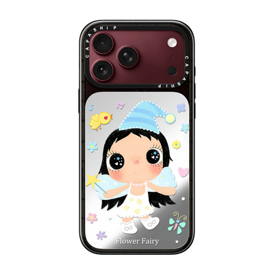 C家新版适用苹果iphone18promax亚克力镜面黑边17pro磁吸Magsafe小玉YUY可爱18手机壳防摔高级感保护套