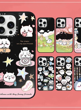 CASE适用苹果15iPhone14plus16黑色镜面13promax17磁吸可爱吉伊卡哇xr手机壳12防摔11新款xs高级感tif保护套