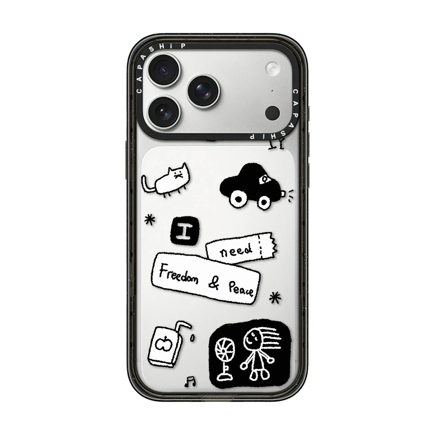 CASE适用苹果15iPhone14plus16亚克力13promax17磁吸Magsafe可爱社交电量手机壳12防摔11新款高级感ti保护套