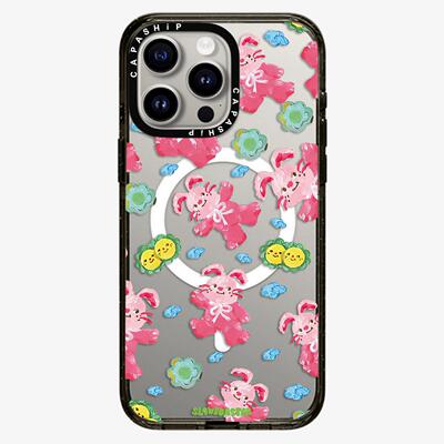 CASE适用苹果15iPhone14plus16亚克力13promaxMagsafe磁吸Slowcoaster兔子手机壳12防摔11新款高级感保护套