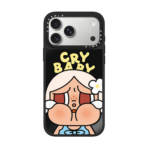 C家适用苹果15iPhone14plus16镜面三星13promax17磁吸Magsafe可爱CRYBABY18xr手机壳12防摔11高级感保护套