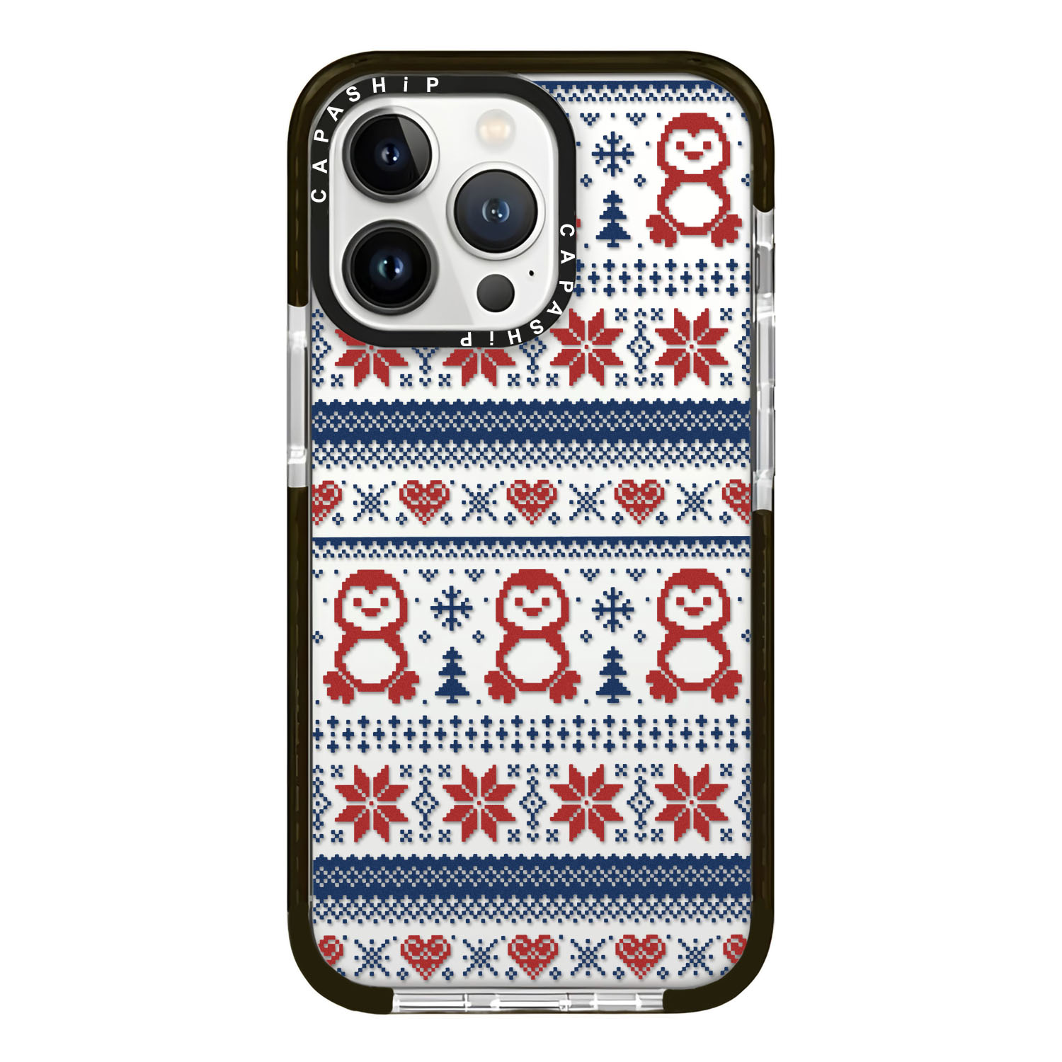 适用苹果15iPhone14plus13promax17透明xs16TPU可爱费尔岛针织纹xr软超火手机壳12防摔11新款高级感保护套