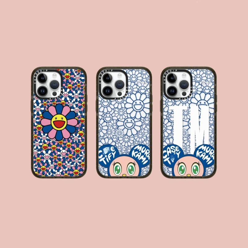 CASE适用苹果15iPhone14plus16亚克力13promax17Magsafe磁吸村上隆创意手机壳12防摔11新款高级感tif保护套