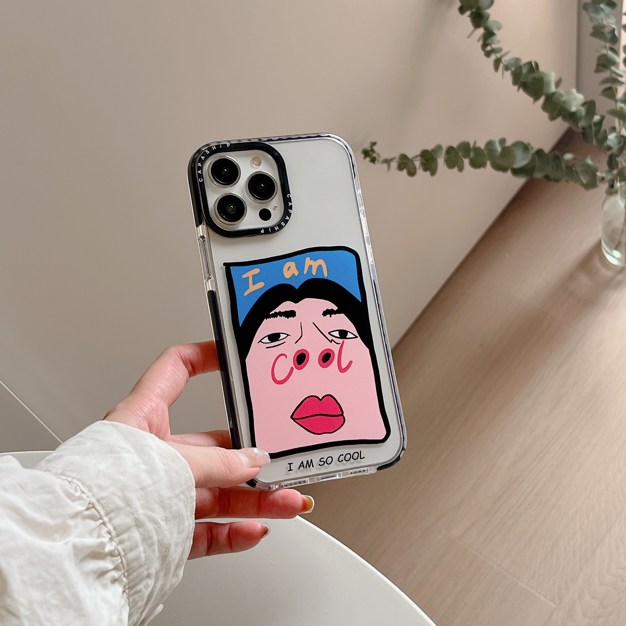 适用苹果15iPhone14plus16透明13promax17个性xsmax酷酷情侣xr超火网红手机壳12防摔11pro新款高级感保护套