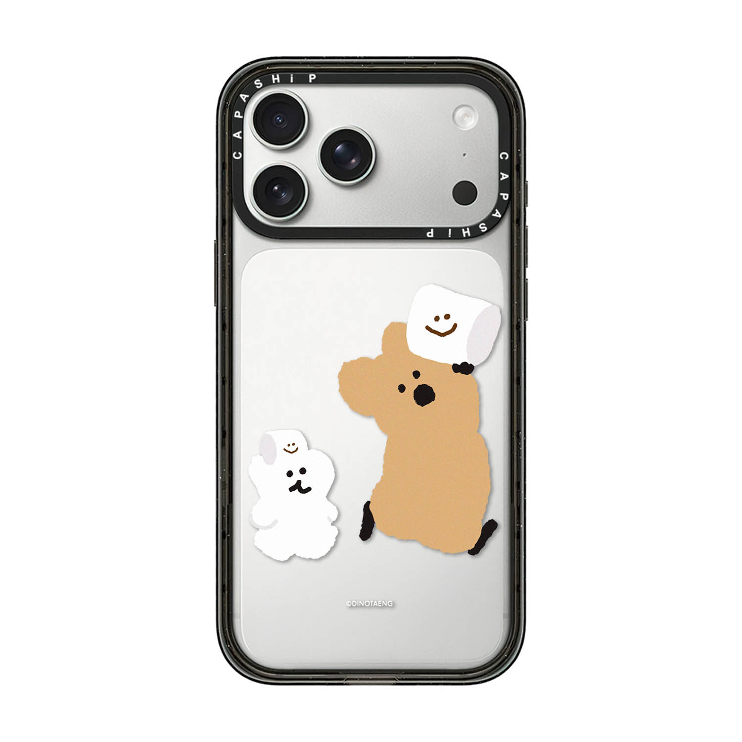 CASE适用苹果15iPhone14plus16亚克力13promax17磁吸Magsafe可爱柿子椒熊手机壳12防摔11新款高级感保护套