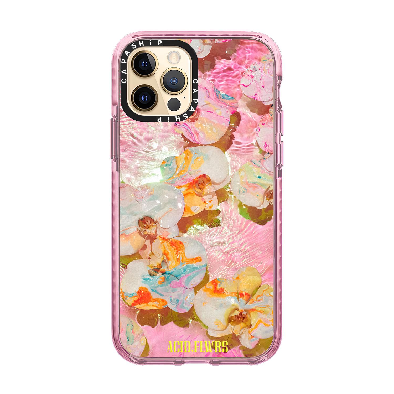 CASE适用苹果15iPhone14plus16TPU13promax17ACIDFLWRS油彩花手机壳12防摔11新款高级感tif保护套