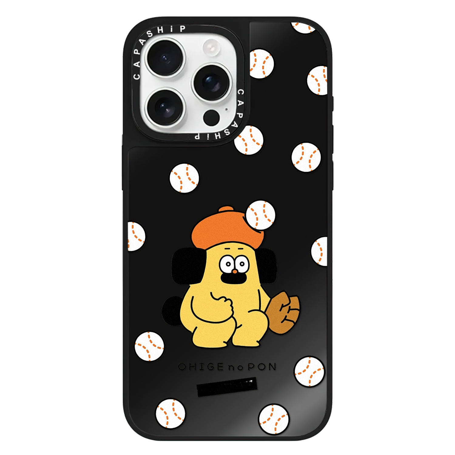 CASE适用苹果15iPhone14plus16黑色镜面13promax17磁吸胡子碰碰xr手机壳12防摔11新款xs高级感tif保护套