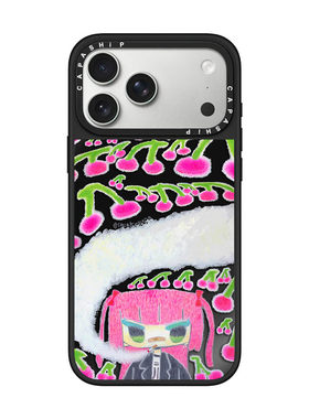 CASE适用苹果15iPhone14plus16黑镜13promax17磁吸Magsafe可爱摇滚女孩xr手机壳12防摔11新款xs高级感保护套