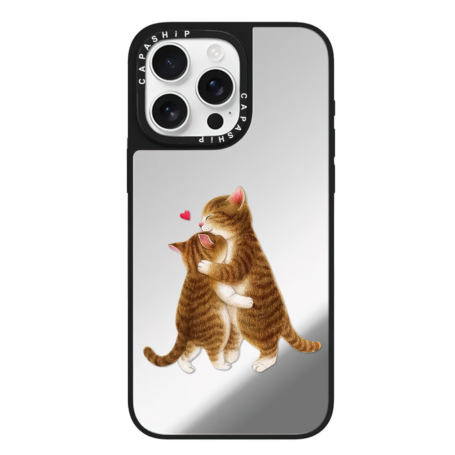 CASE适用苹果15iPhone14plus16镜面13promax17磁吸可爱日常猫咪xr手机壳12防摔11新款xs高级感tif保护套