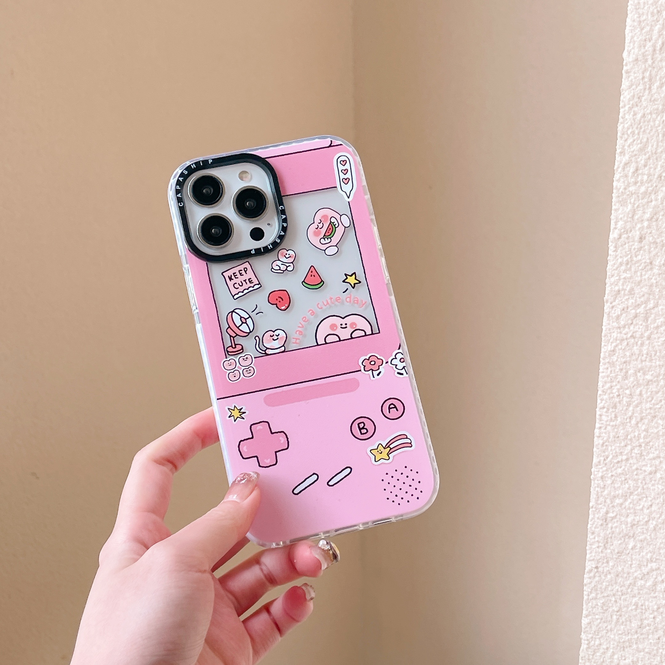 适用苹果15iPhone14plus16透明13promax17可爱小心脏xr个性xsmax超火软手机壳12pro防摔11新女款高级感保护套