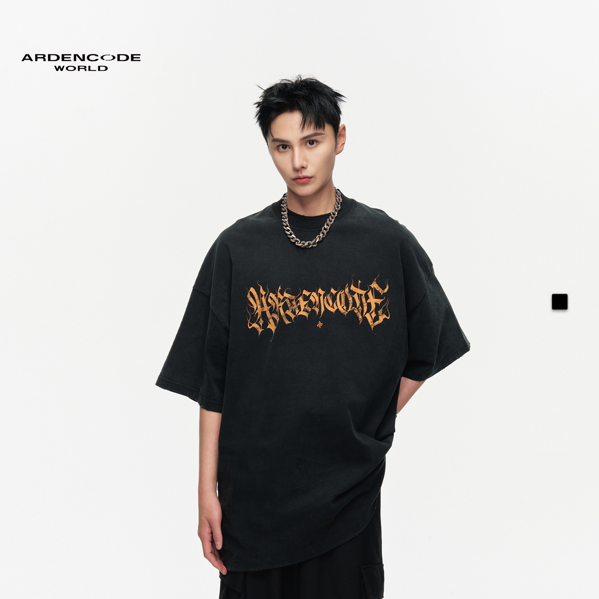 水洗做旧短袖ARDENCODE