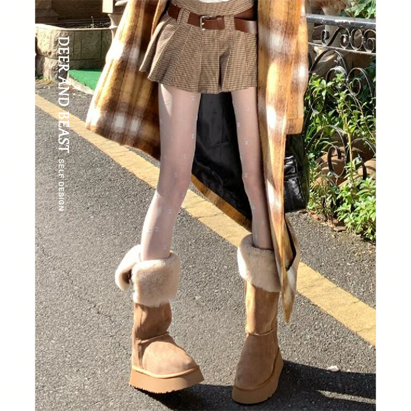 雪地靴女款2025新款冬季