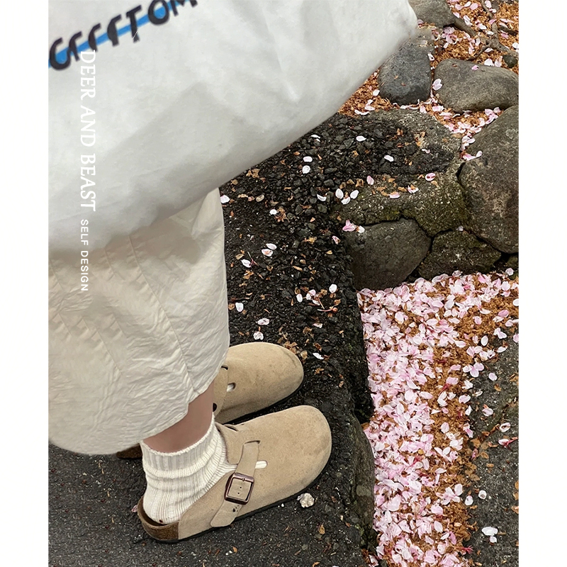 【现货现发】麂皮勃肯鞋女真皮