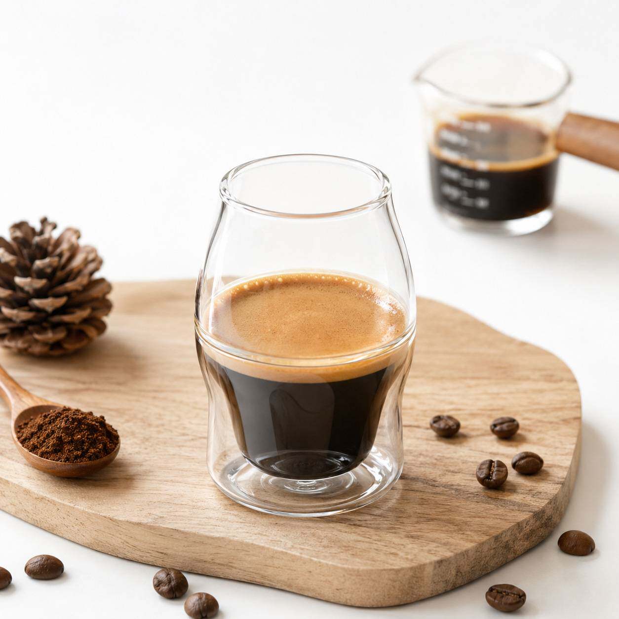 欧式双层咖啡杯高档闻香杯手冲滴咖啡杯