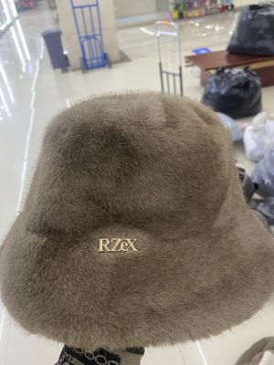 ColderSugar毛绒渔夫帽女天然兔毛加厚盆帽原创保暖显脸小帽子