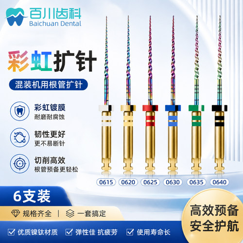 松鼠齿科06锥度镍钛根管锉机扩针