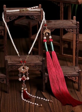 发饰2025明制中式古风皇冠宋制新中式新娘婚礼仙美仿珍珠汉服