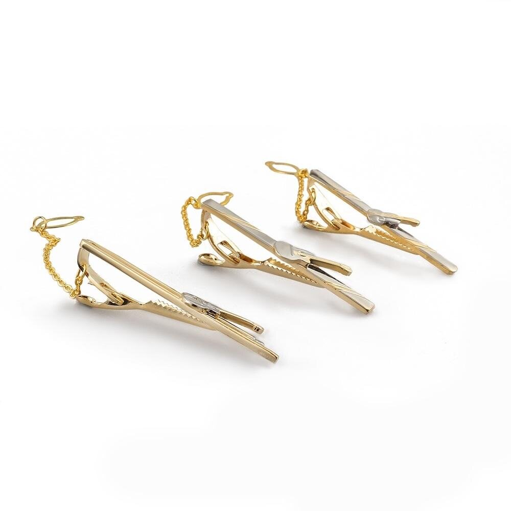 领带夹花型配件正装领带西服音符休闲新款婚礼商务乐器电镀小提琴