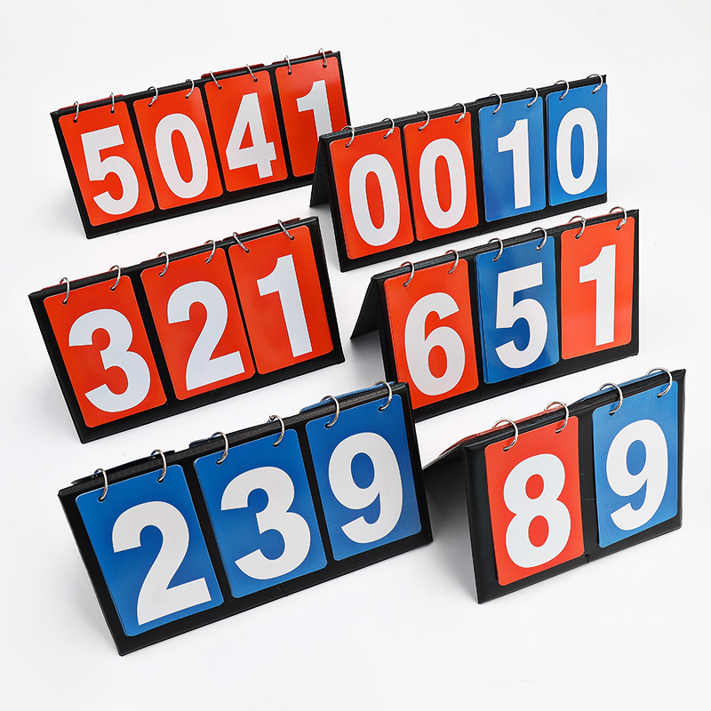 运动会竞技比赛记分牌篮球计分牌三位数足球翻分牌翻分器两位数