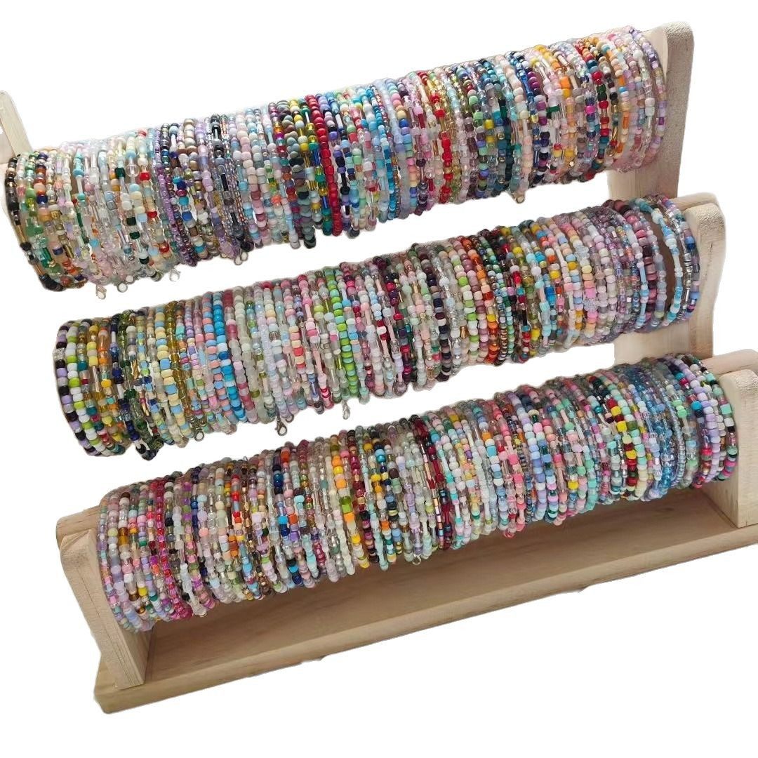 ins风马卡龙色串珠手作小米珠手链多巴胺diy多巴胺手链漫展,饰品/流行首饰/时尚饰品新,手链,淘宝优惠券,粉丝福利购,淘宝优惠卷