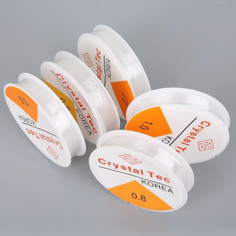 透明白色水晶鱼丝弹力线 珠宝佛珠串珠线diy饰品首饰串珠鱼线材料,饰品/流行首饰/时尚饰品新,线,淘宝优惠券,粉丝福利购,淘宝优惠卷