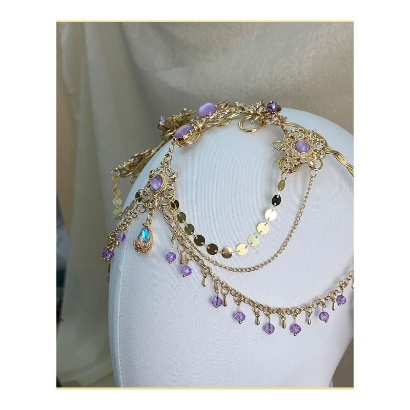 百搭流苏吊坠拍照头饰品复古装古风软璎珞西域古装女王精致复古女,饰品/流行首饰/时尚饰品新,发饰,淘宝优惠券,粉丝福利购,淘宝优惠卷