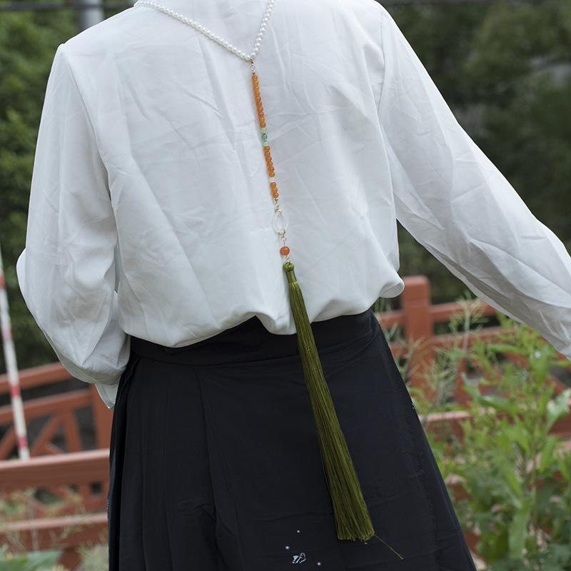 流苏链吊坠吊坠2025新款襟古装汉服步国风腰坠配饰唐装女士,饰品/流行首饰/时尚饰品新,项坠/吊坠,淘宝优惠券,粉丝福利购,淘宝优惠卷